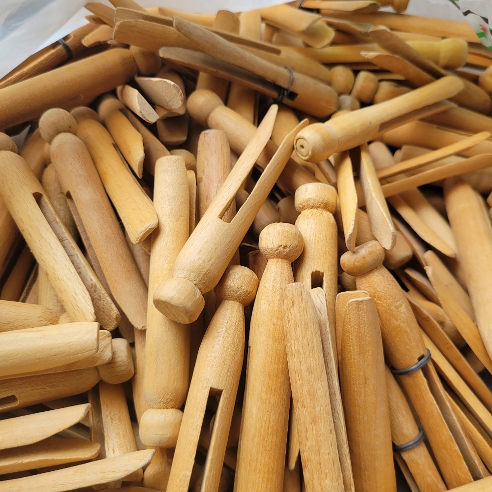 Vintage Clothes Pins